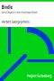 [Gutenberg 33261] • Bindle: Some Chapters in the Life of Joseph Bindle